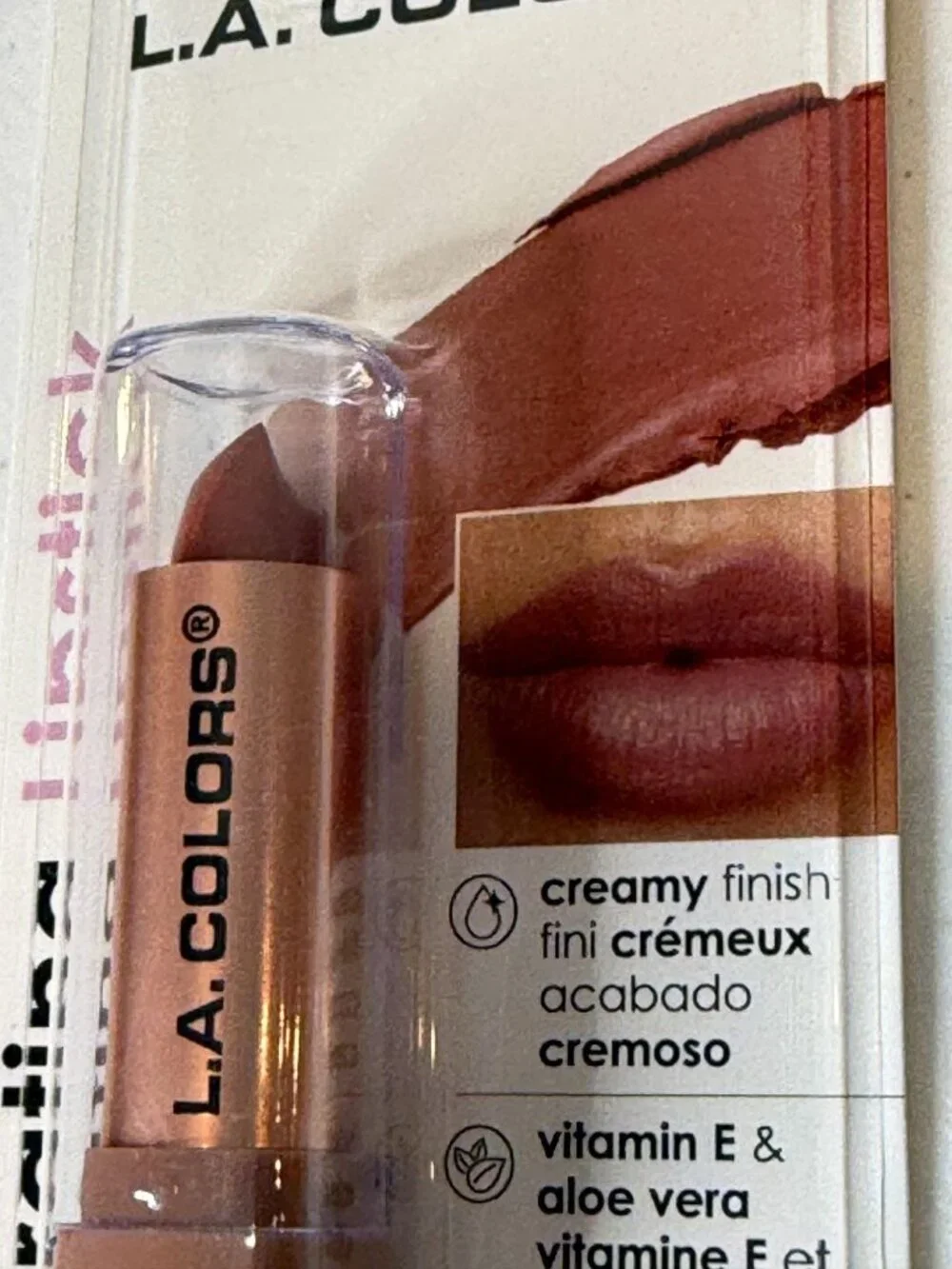 LA Colors Hydrating Lipstick Bohemian C62154 New